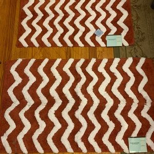 Chevron Bath Rugs
